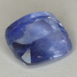1,81 ct Zafiro cojín azul 7,51 x 6,65 x 3,51 mm