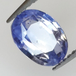 1,89 ct Saphir bleu ovale 7,89 x 5,94 x 4,04 mm