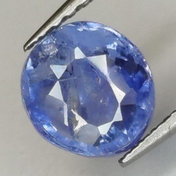2,05 ct Zafiro Azul oval 6,85 x 6,47 x 4,84 mm