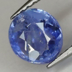 2,05 ct Ovaler Blau Saphir 6,85 x 6,47 x 4,84 mm