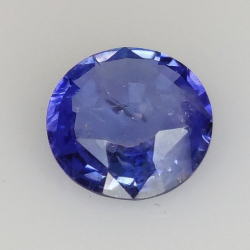 1,91 ct Ovaler Blau Saphir 8,19 x 8,05 x 3,25 mm