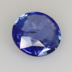 1,91 ct Ovaler Blau Saphir 8,19 x 8,05 x 3,25 mm