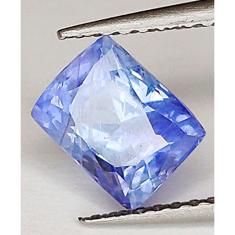 2,00 ct Zafiro cojín azul 7,10 x 5,54 x 4,88 mm