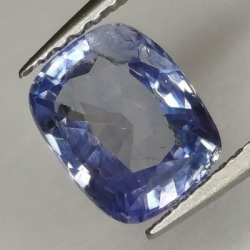 1,72 ct Zafiro cojín azul 7,57 x 6,03 x 3,80 mm