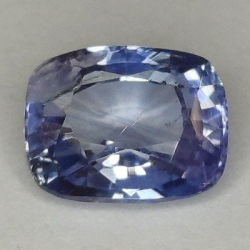 1,72 ct Zafiro cojín azul 7,57 x 6,03 x 3,80 mm