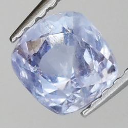 1,17 ct Zafiro cojín azul 5,59 x 5,30 x 4,52 mm