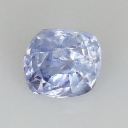 1,17 ct Zafiro cojín azul 5,59 x 5,30 x 4,52 mm