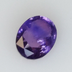 1,12 ct Zafiro Violeta oval 6,78 x 5,64 x 3,10 mm