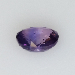1,12 ct Zafiro Violeta oval 6,78 x 5,64 x 3,10 mm