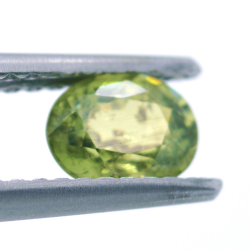 0,66ct Demantoid Oval Schnitt