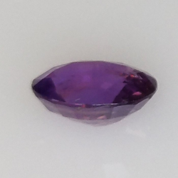 1,05 ct Purple Sapphire oval 7,00 x 5,47 x 3,24 mm