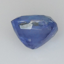 1,97 ct Zafiro cojín azul 7,14 x 5,47 x 5,17 mm