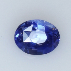 1,05 ct Blue Sapphire oval 6,74 x 5,24 x 3,55 mm