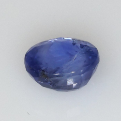1,84 ct Blue Sapphire oval 7,26 x 6,48 x 3,98 mm