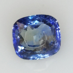 2,01 ct Cushion Sapphire blue 7,29 x 6,62 x 4,52 mm