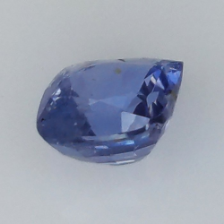 1,41 ct Saphir bleu taille émeraude 6,47 x 6,02 x 3,76 mm