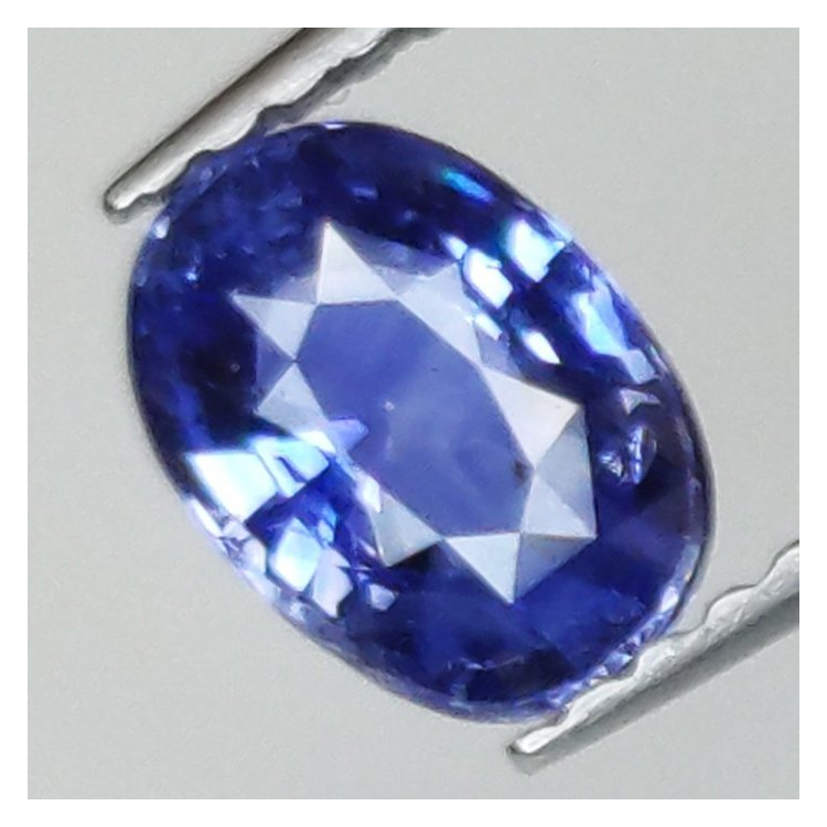 0,95 ct Ovaler Blau Saphir 6,92 x 5,00 x 3,18 mm