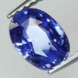 0,95 ct Zaffiro blu ovale 6,92 x 5,00 x 3,18 mm