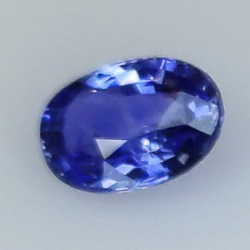 0,95 ct Zaffiro blu ovale 6,92 x 5,00 x 3,18 mm
