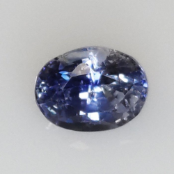 1,04 ct Blue Sapphire oval 6,69 x 5,05 x 3,78 mm