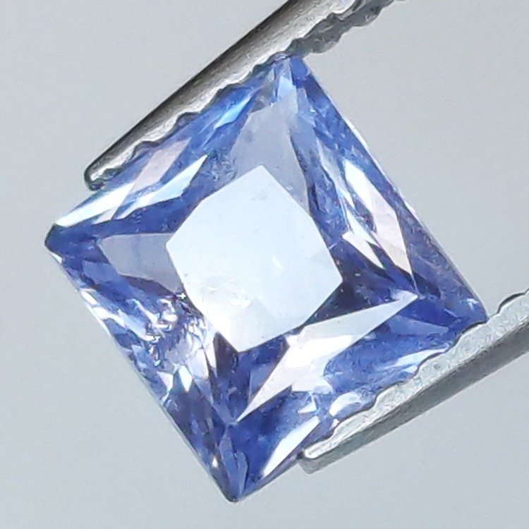1,10 ct Zaffiro Blu Taglio Principessa 6,03 x 5,54 x 3,30 mm