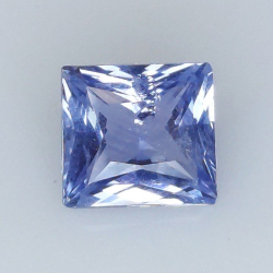 1,10 ct Princess-cut Blue Sapphire 6,03 x 5,54 x 3,30 mm