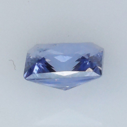 1,10 ct Zafiro Azul talla princesa 6,03 x 5,54 x 3,30 mm