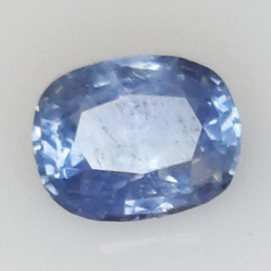 0,93 ct Zafiro cojín azul 6,51 x 5,21 x 3,05 mm