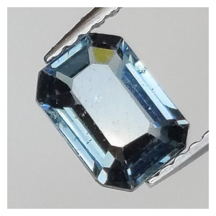 1,00 ct Saphir sirène taille émeraude 7,15 x 5,08 x 2,88 mm