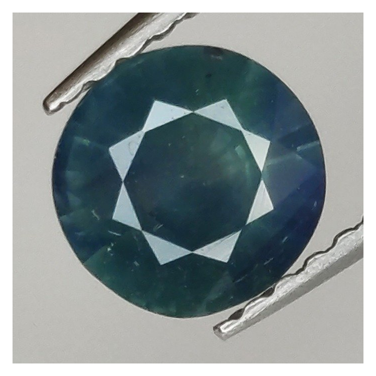 0,97 ct Meerjungfrau Saphir Rundschliff 6,14 x 6,05 x 3,39 mm