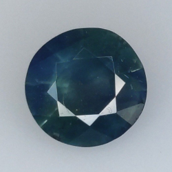 0,97 ct Zafiro sirena talla redonda 6,14 x 6,05 x 3,39 mm