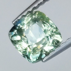 1,24 ct zafiro fiesta talla cojín 5,56 x 5,68 x 4,46 mm