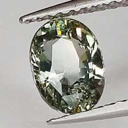 1,28 ct zafiro fiesta talla oval 7,00 x 5,06 x 4,04 mm