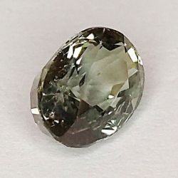 1,28 ct zafiro fiesta talla oval 7,00 x 5,06 x 4,04 mm