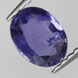 1,04 ct Saphir violet ovale 6,56 x 4,92 x 3,30 mm