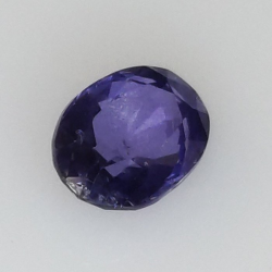1,04 ct Saphir violet ovale 6,56 x 4,92 x 3,30 mm