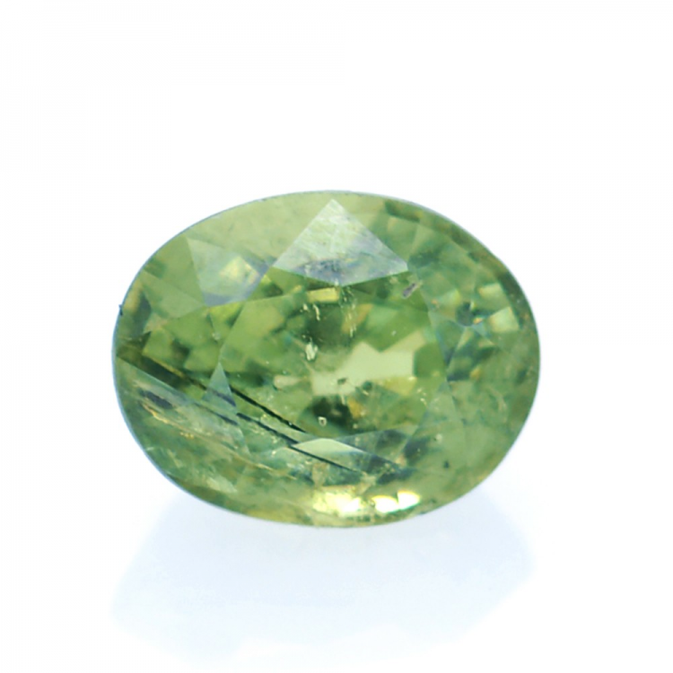 0,83ct  Demantoid Oval Schnitt