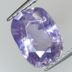 2,40 ct Zafiro Morado talla cojín 9,00 x 6,55 x 4,11 mm