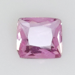 0,89 ct Zaffiro Rose Taglio Principessa 5,86 x 5,40 x 2,53 mm