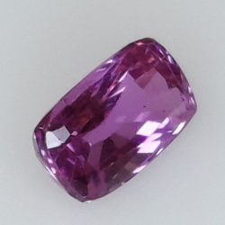 1,09 ct Zafiro rosa talla cojin 6,81 x 4,37 x 3,38 mm