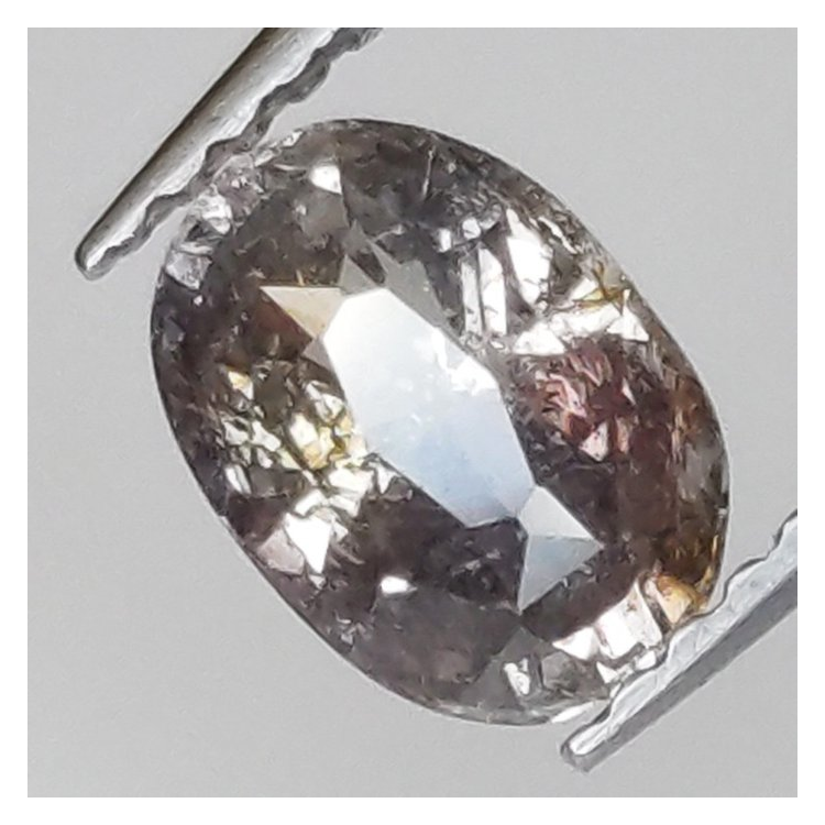Zaffiro Padparadscha 1,32 ct taglio ovale 7,28 x 5,18 x 4,15 mm