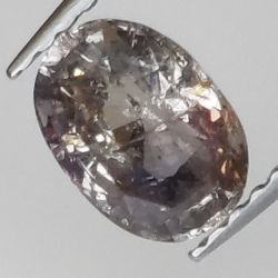 Zaffiro Padparadscha 1,32 ct taglio ovale 7,28 x 5,18 x 4,15 mm