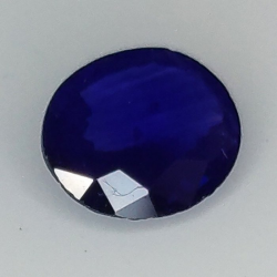 0,93 ct Blue Sapphire oval 7,15 x 6,25 x 2,50 mm