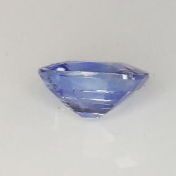 0,81 ct Cushion Sapphire blue 5,93 x 4,83 x 3,12 mm