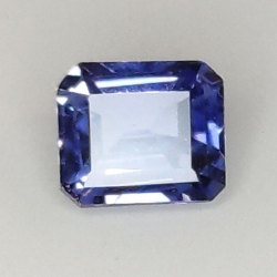 0,63 ct Zaffiro taglio smeraldo 5,02 x 4,37 x 2,64 mm