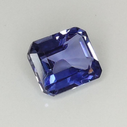 0,63 ct Zaffiro taglio smeraldo 5,02 x 4,37 x 2,64 mm