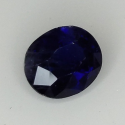 0,92 ct Zafiro Azul oval 6,26 x 5,33 x 3,29 mm