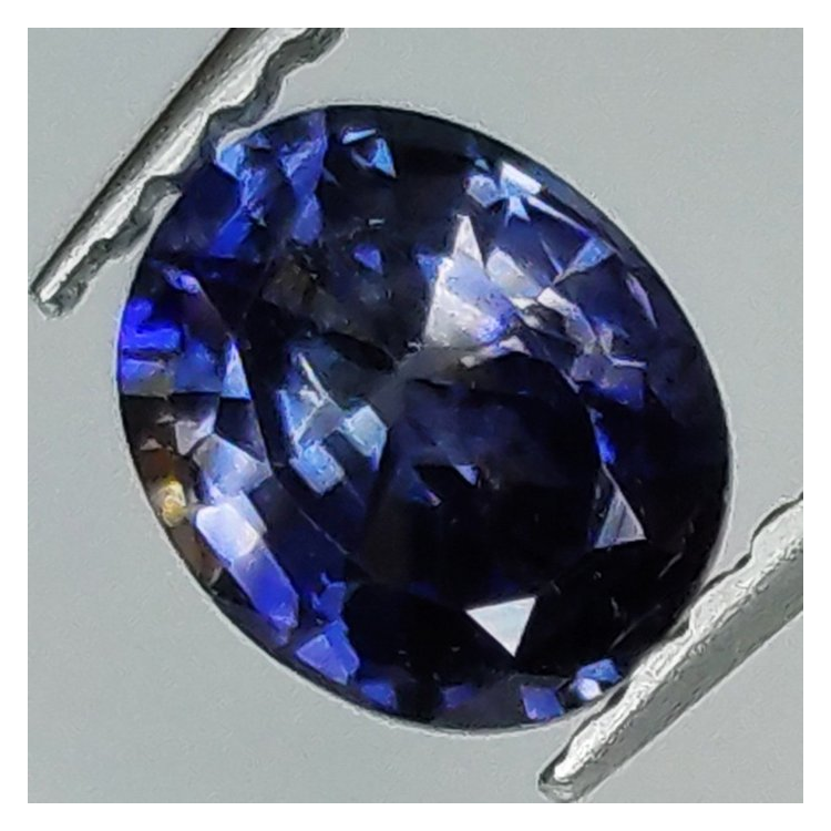 0,86 ct Blue Sapphire oval 6,26 x 5,19 x 3,24 mm