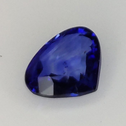 0,65 ct Zafiro pera 6,05 x 5,06 x 2,39 mm