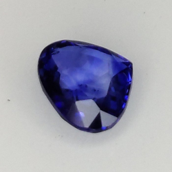 0,65 ct Zafiro pera 6,05 x 5,06 x 2,39 mm